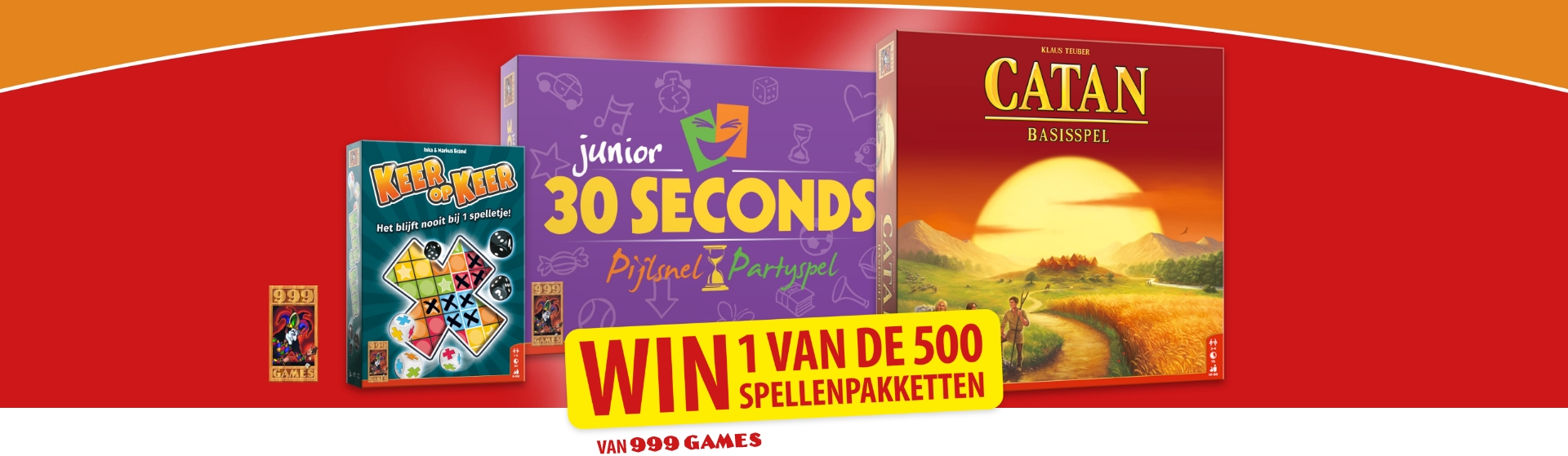 Win 1 van de 500 spellenpakketten